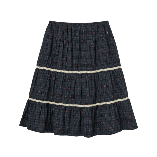 AEAE Pattern Tiered Skirt