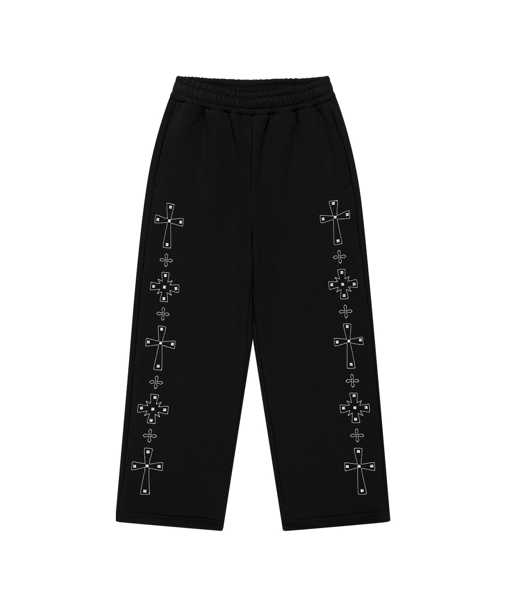 Mahagrid Cross Stud Sweatpant