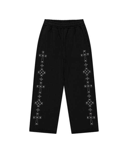 Mahagrid Cross Stud Sweatpant
