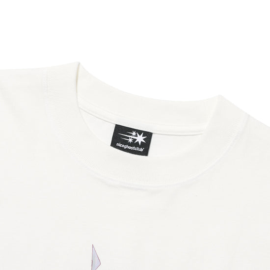 Nice Ghost Club Star Girl Big Big Tee [White]