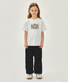 Marithé François Girbaud Kids Marine Bear Classic Logo Tee