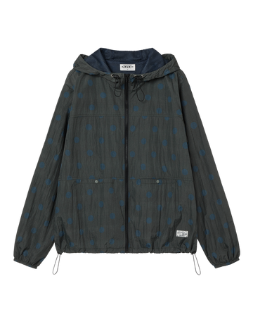 AEAE DOT HOOD JUMPER [CHARCOAL]