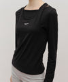 Marithé François Girbaud W Layered Jersey Long Sleeve