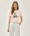 Marithé François Girbaud W DOODLE BEAR TEE