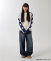 Mahagrid STAR CRASH KNIT CREWNECK