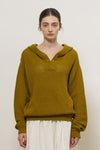 General Idea UNISEX Crochet Hooded Knit