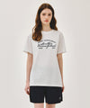 Marithé François Girbaud LOGO TEE+NYLON SHORTS SET-UP