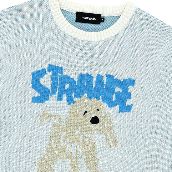 Mahagrid Strange Puppy Knit Sweater