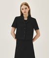 Marithé François Girbaud W HALF SLEEVE JACKET