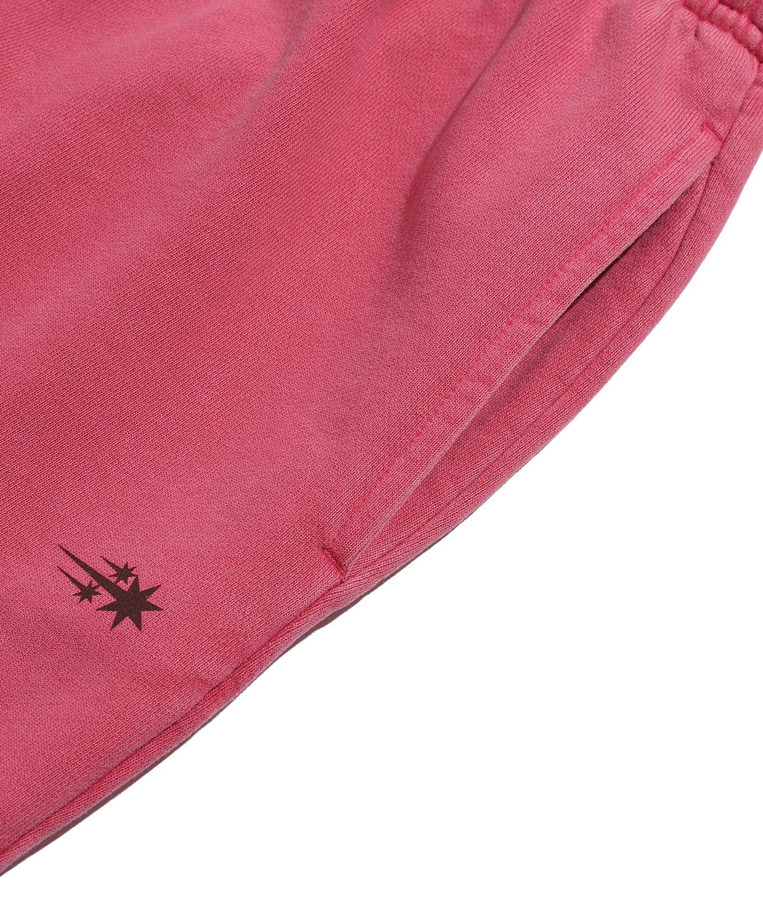 Nice Ghost Club Pigment Layered Sweat Pants [Red]
