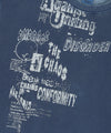 Mahagrid DISORDER PIGMENT SWEATSHIRT [BLUE]