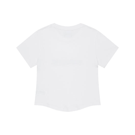 Mahagrid Dot Basic Logo Round Crop Tee