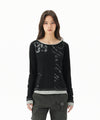 Mahagrid TRUTH LAYERED LONG SLEEVE TEE