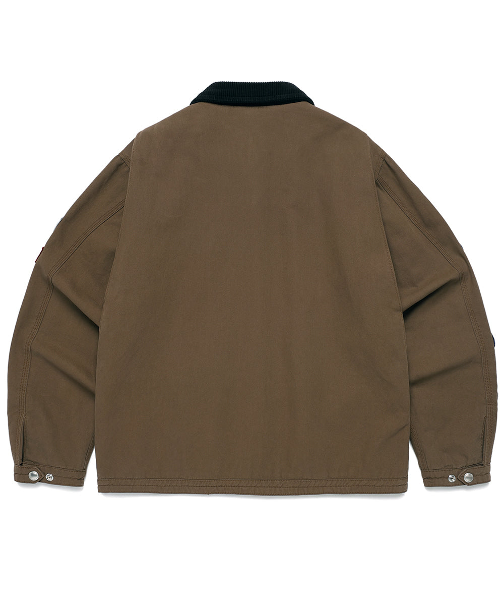 Cavish Washed Patchwork Jacket