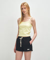 Marithé François Girbaud W BASIC STRING CROP SLEEVELESS