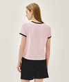 Marithé François Girbaud W CLASSIC LOGO RINGER TEE