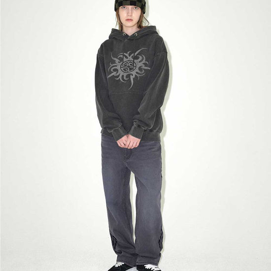 Mahagrid TRIBAL ECLIPSE PIGMENT HOODIE