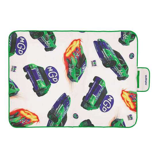 Mahagrid Racing Picnic Mat [Ivory]