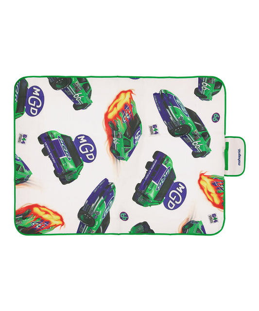Mahagrid Racing Picnic Mat [Ivory]