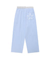 Cavish Women's Check Lounge Pants in Blue