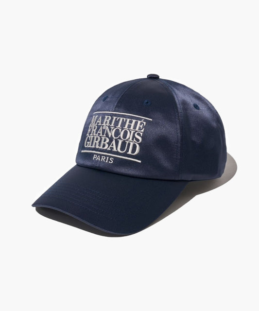 Marithé François Girbaud Classic Logo Satin Cap