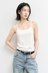 General Idea WOMAN Eyelet U-Neck Sleeveless