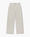 Marithé François Girbaud W Low-Waist Tuck Wide Denim Pants