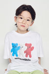ADLV Kids French Alien Bear Short Sleeve T-Shirt
