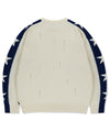 Mahagrid STAR CRASH KNIT CREWNECK