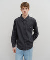 Marithé François Girbaud Logo Denim Shirt