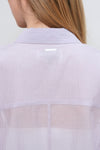 General Idea WOMAN Summer Wrinkle Sheer Shirt