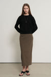 General Idea Woman Minimal H-Line Long Skirt