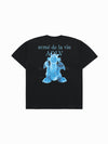 ADLV Fuzzy Dragon Artwork Short Sleeve T-Shirt
