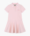 Marithé François Girbaud Kids Wide Pink Flare One Piece Light Pink