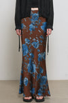 General Idea WOMAN Printed Bias Long Skirt