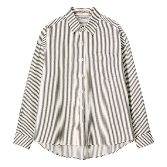 Bitter Cells Freddy Stripe Shirt-Ivory