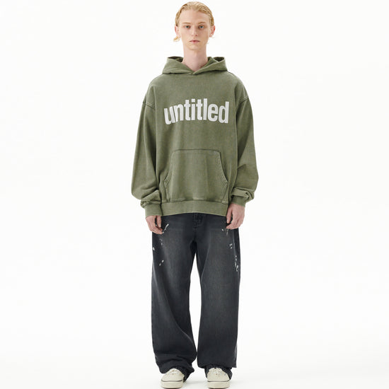 Mahagrid Faded Untitled Hoodie