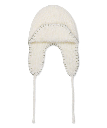 Mahagrid Stitch Earflap Hat