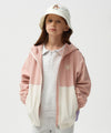 Marithé François Girbaud ENFANT COLOR BLOCKED WINDBREAKER JACKET PINK