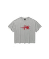 Nice Ghost Club 3star Big Crop Tee [Grey]