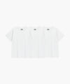 Marithé François Girbaud W 3PACK CIRCLE LOGO TEE white