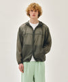 Marithé François Girbaud HOODED PACKABLE NYLON JACKET