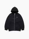 ADLV Upside Down Logo Napping Zurry Hoodie Zip Up
