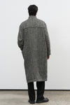 General Idea MAN Herringbone High Neck Duffle Coat [BLACK]