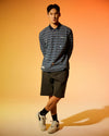 ADLV Stripe Paint Long Sleeve T-Shirt