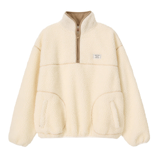 Bitter Cells Poddy Fleece Half Zip Up