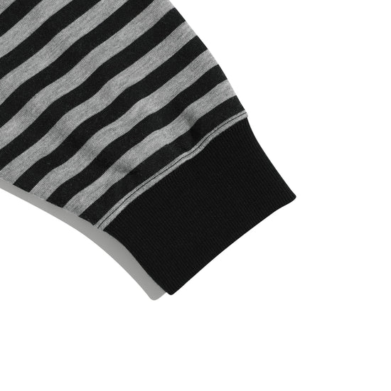 Nice Ghost Club Stripe 3Star Raglan Sweatshirt [Grey]