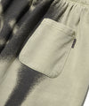 Nice Ghost Club Skull Graffiti Pigment Sweatpants [Beige]