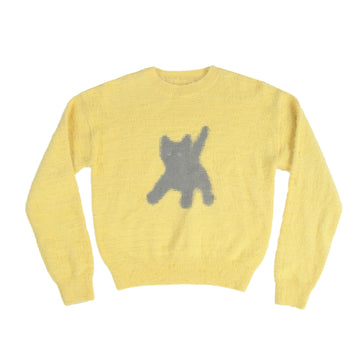AEAE Flashed Cats Angora Knit
