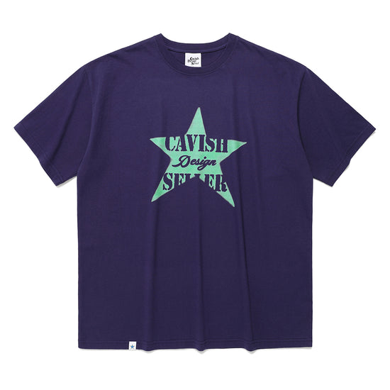 Cavish Star Stencil Short Sleeve Tee
